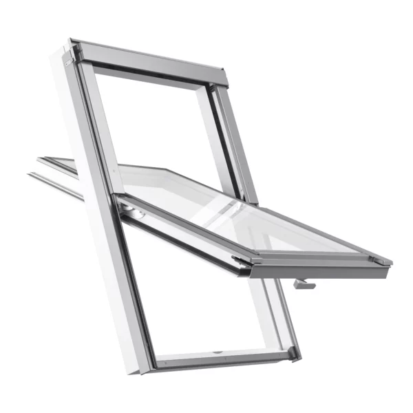 okno  OKNA PLASTIKOWE PCV dachowe polaciowe solid PVC 78x118 78x140 roofLITE z 66x118 do gruba rama 2