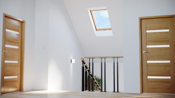 okno drewniane dachowe polaciowe slim pine 78x118 78x140 roofLITE 1