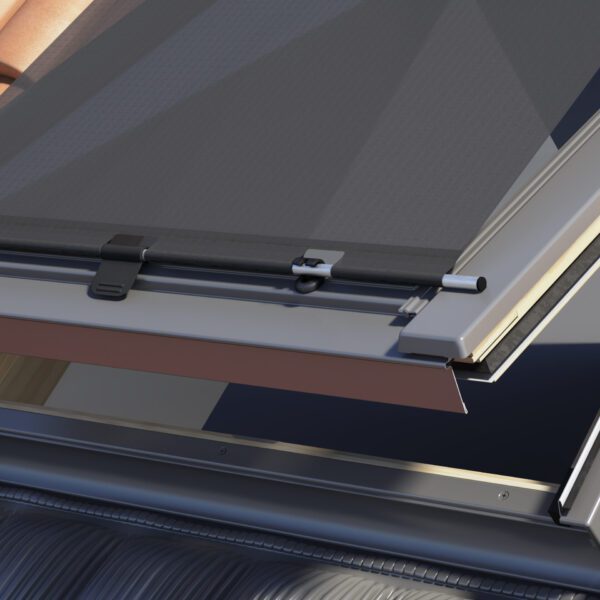 markiza zewnetrzna manualna MIA do okien dachowych RoofLITE dakea magnetic imfenster zewnatrz