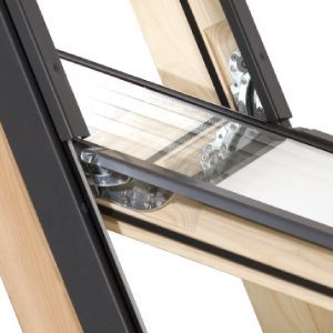 okno drewniane dachowe polaciowe slim pine 78x118 78x140 roofLITE zawias 1