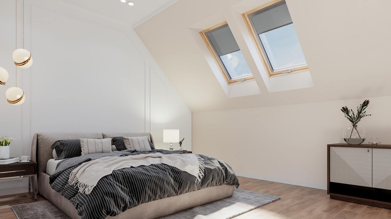 okno OKNA drewniane dachowe polaciowe TRIO pine 78x118 78x140 roofLITE z 66x118 do gruba LIFESTYLE1
